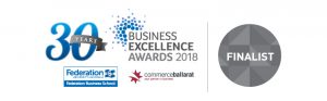 business excellence award finalist 2018